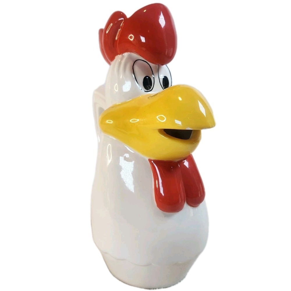 WARNER BROS. Foghorn Leghorn Pitcher Loony Tunes Cartoons‎ Rooster 1996 VTG